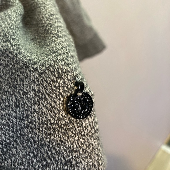 MAISON SCOTCH Heather grey long sleeve with lace - Picture 3 of 5